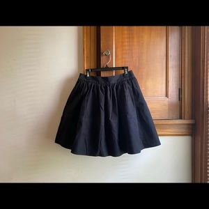 NWT Express Black Bubble Mini Skirt with Pockets